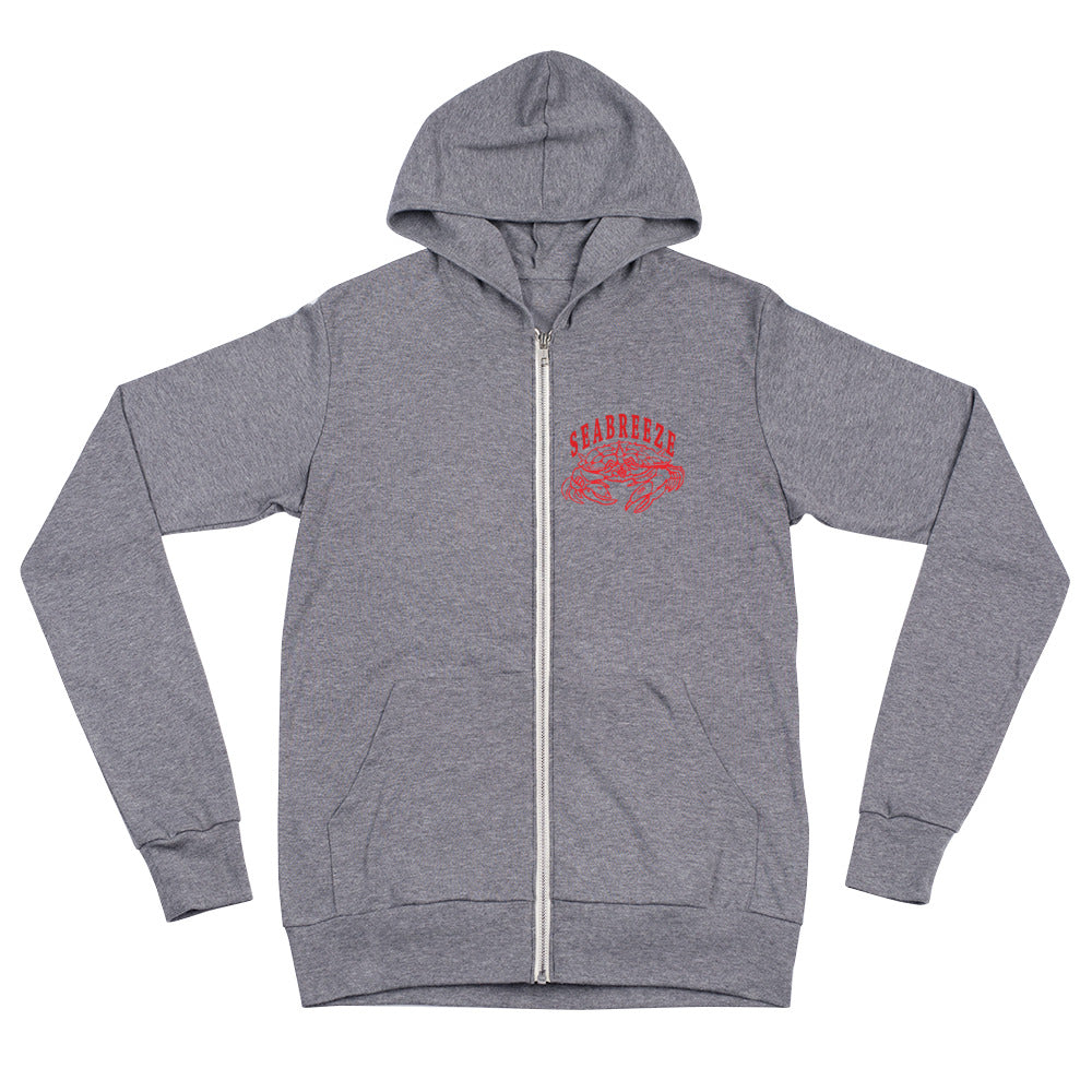 Seabreeze High School-Unisex Lightweight Zip Hoodie