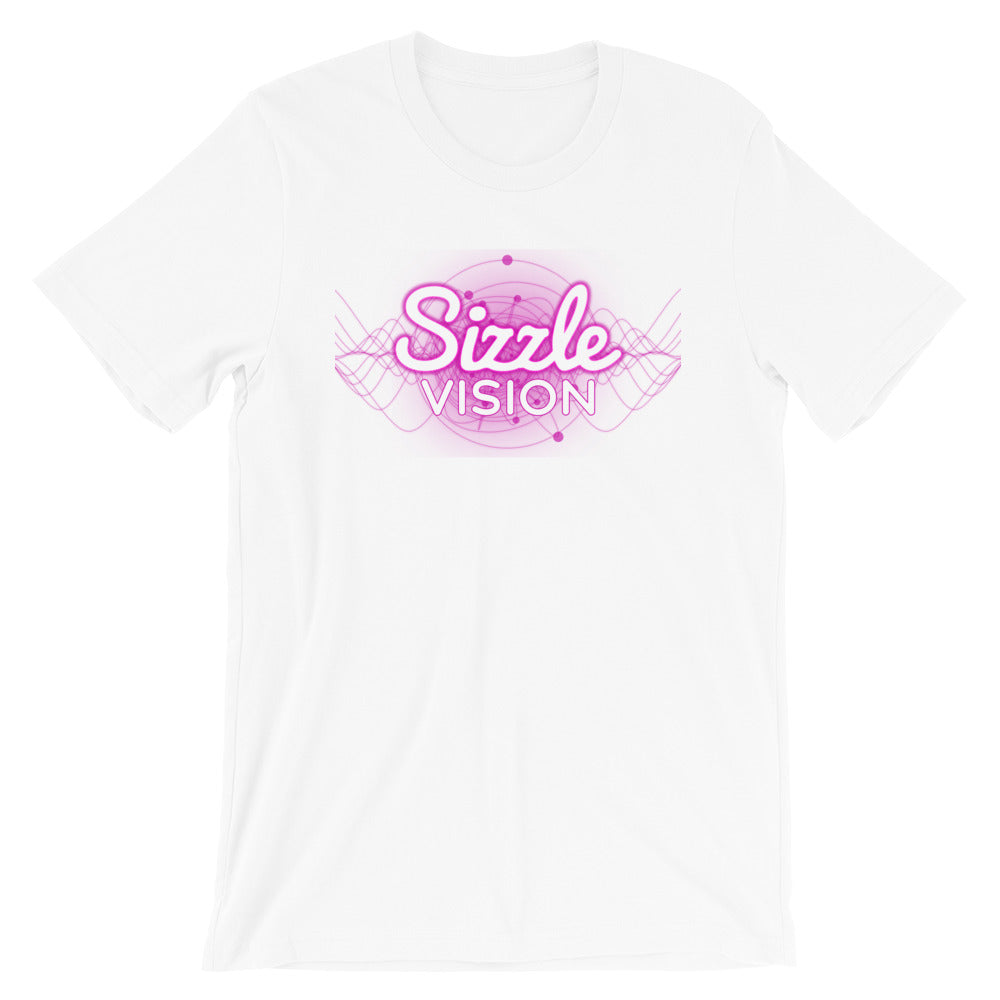 Sizzle Vision Pink-Short-Sleeve Unisex T-Shirt