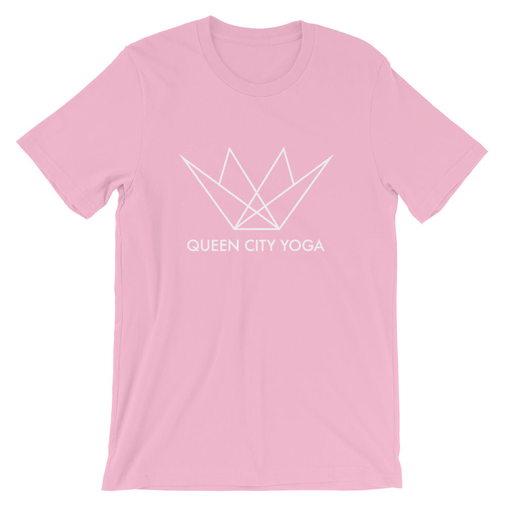Queen City Yoga-Short - Sleeve Unisex T-Shirt