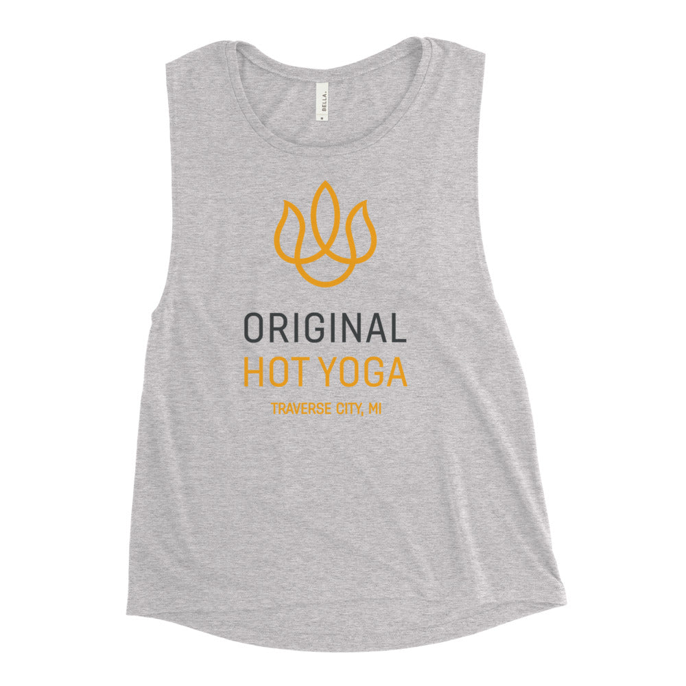 Original Hot Yoga Traverse City-Ladies’ Muscle Tank