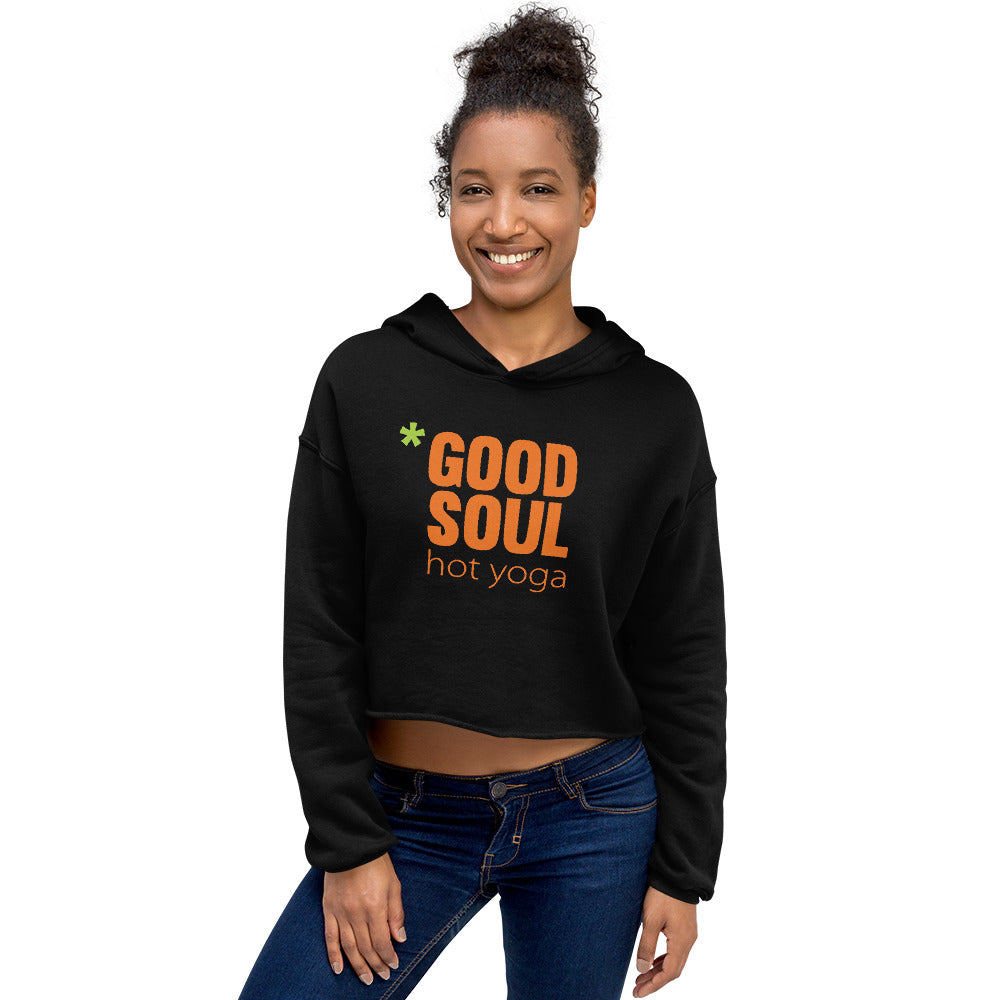 Good Soul Yoga-Crop Hoodie