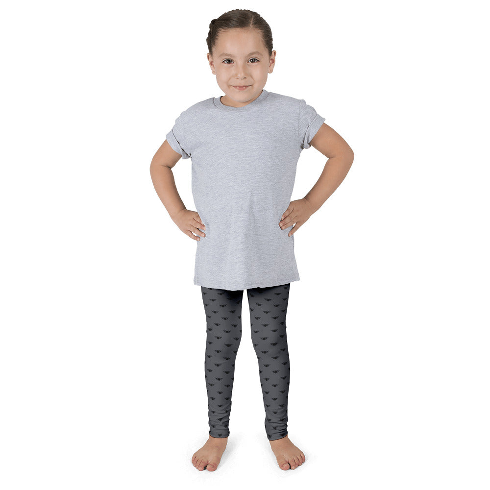 WAY Kids Leggings Grey and Black Lotus