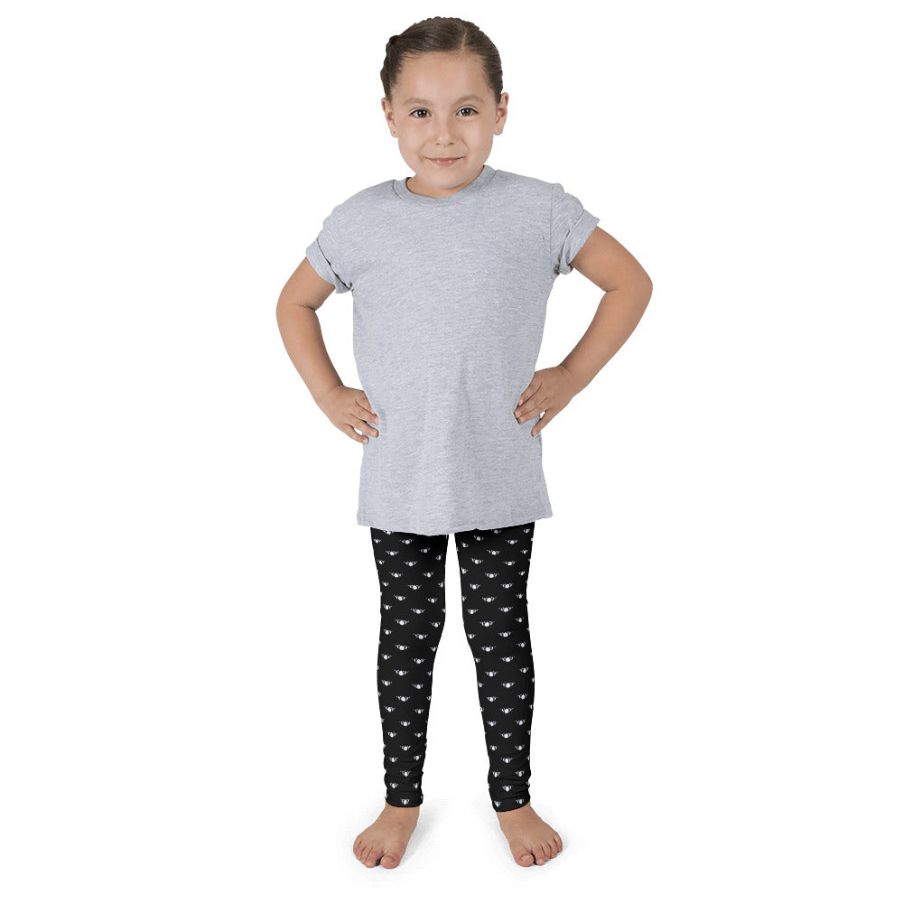 WAY Kids Leggings Black and White Lotus