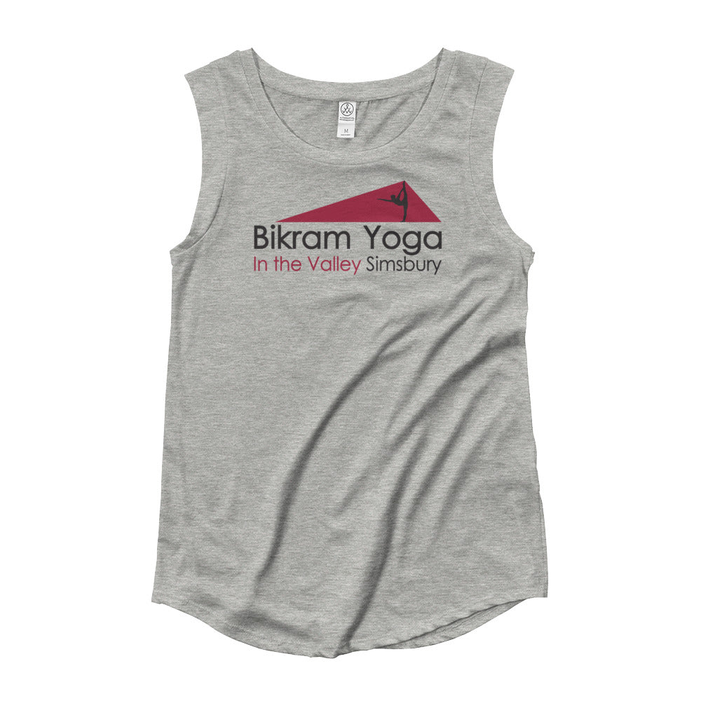 Bikram Yoga Simsbury-Ladies’ Cap Sleeve T-Shirt