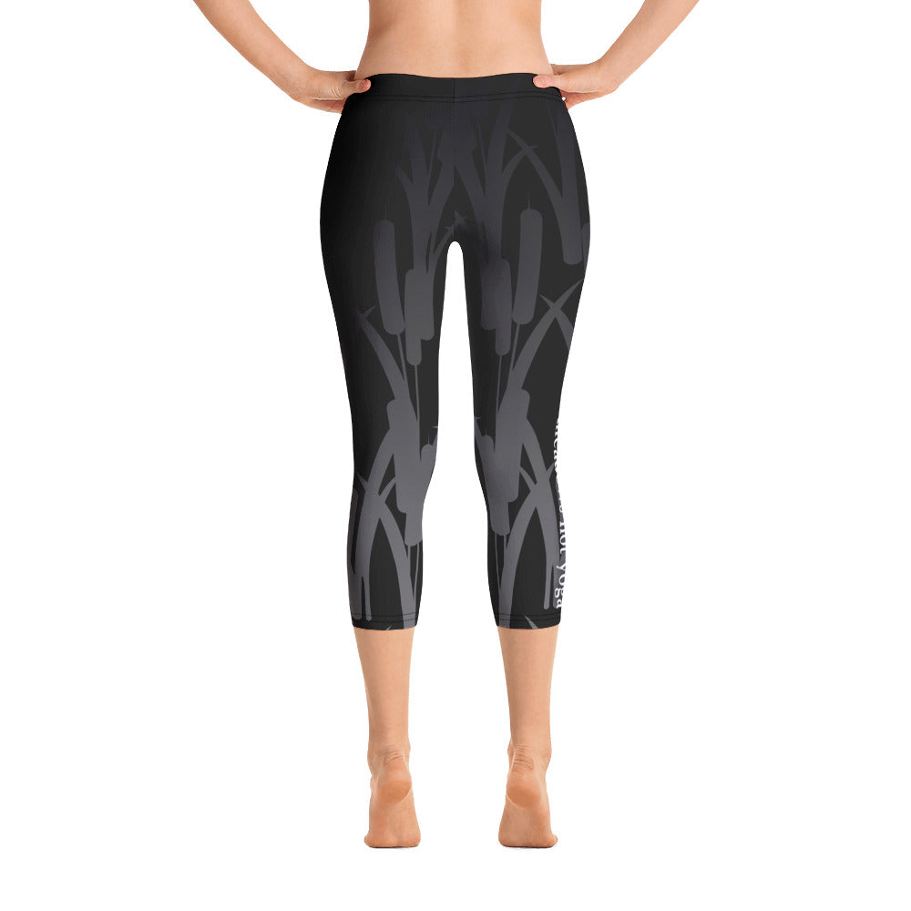 Meadows Hot Yoga-B&G Capri Leggings