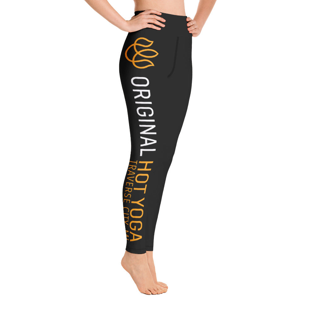 Original Hot Yoga Traverse City-DTL Logo Leggings
