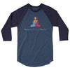 Natomas Yoga Studio-3/4 Sleeve Raglan Shirt