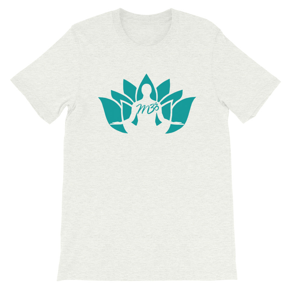 M3Yoga-Lotus-Short-Sleeve Unisex T-Shirt