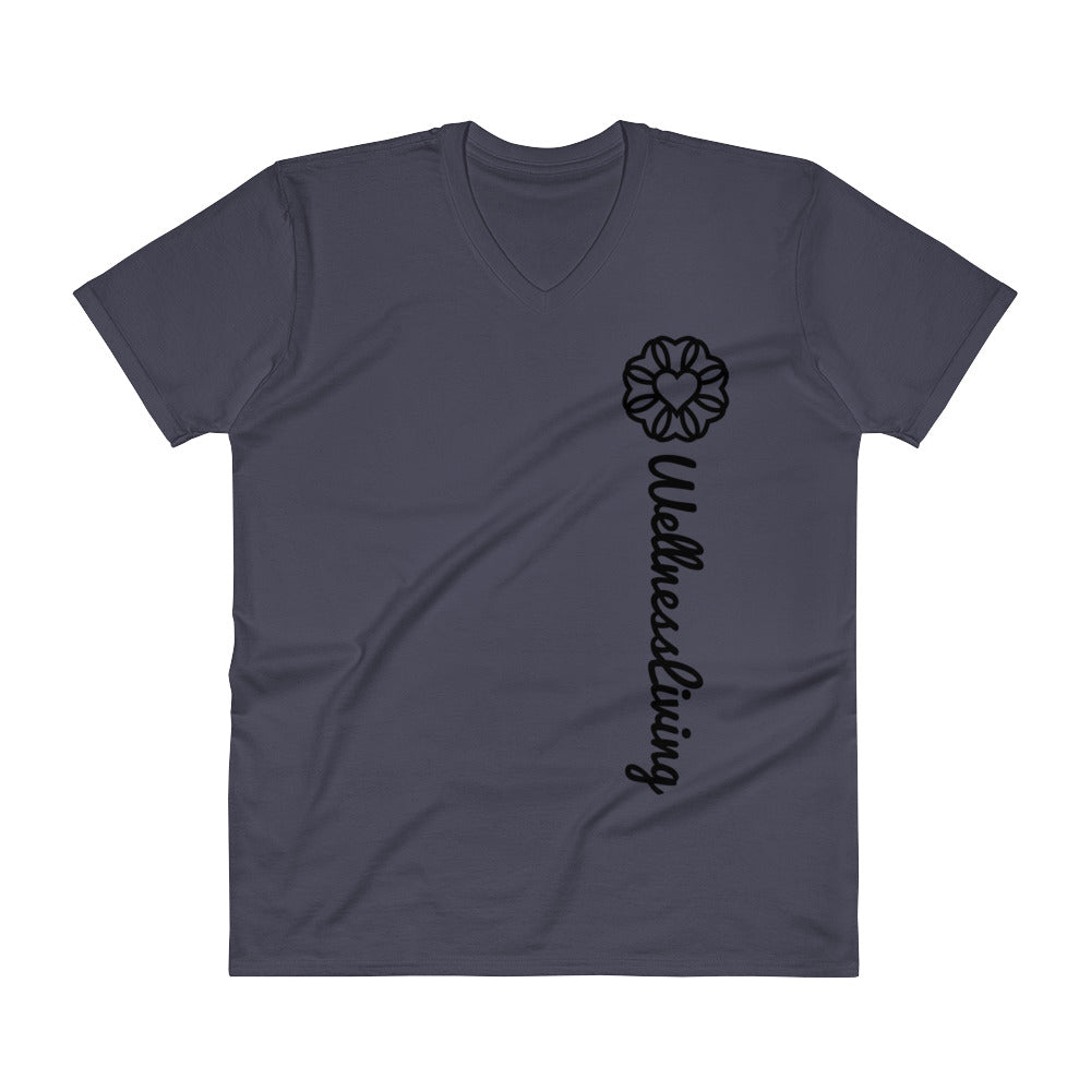 Wellness Living-V-Neck T-Shirt
