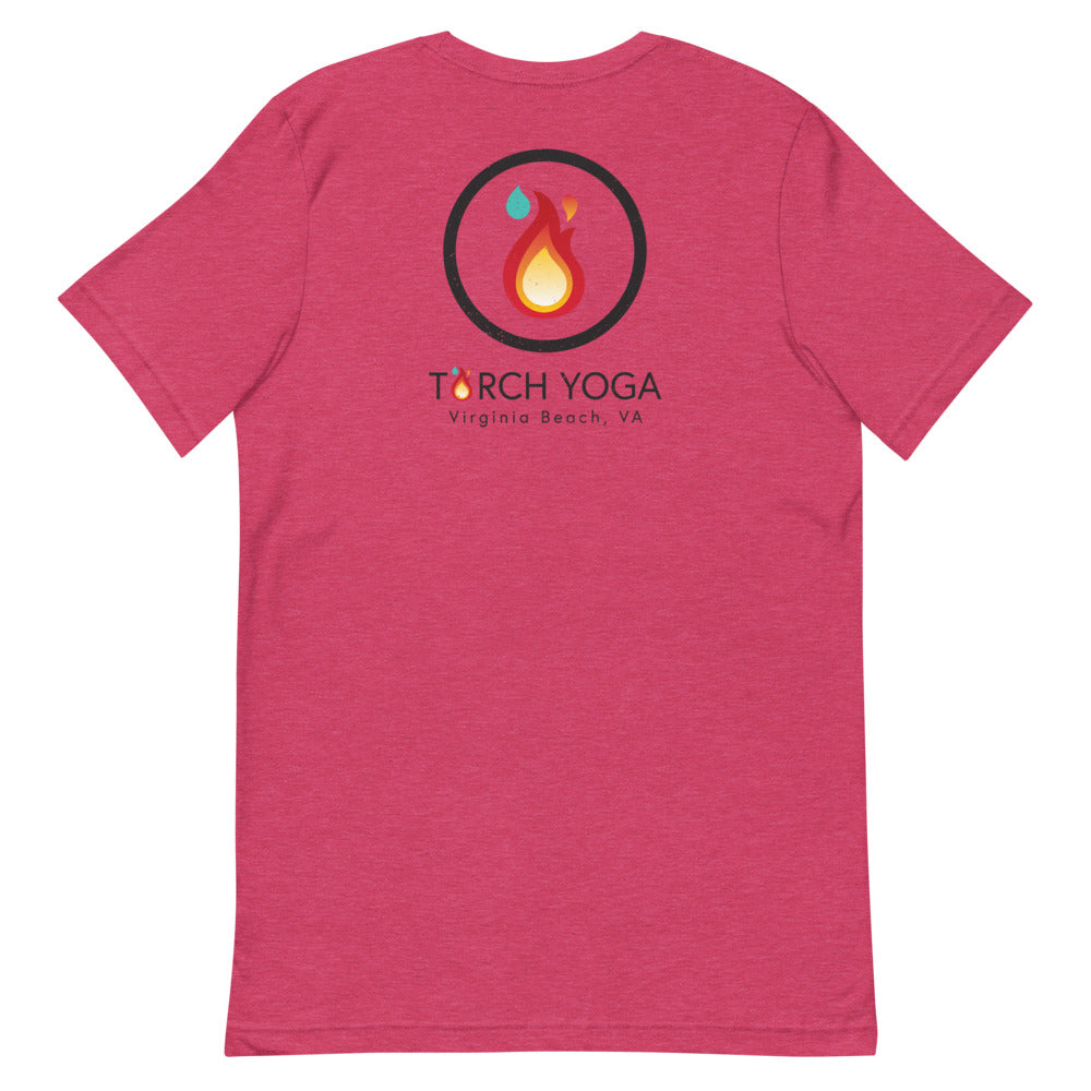 Torch Yoga VA Short-Sleeve Unisex T-Shirt