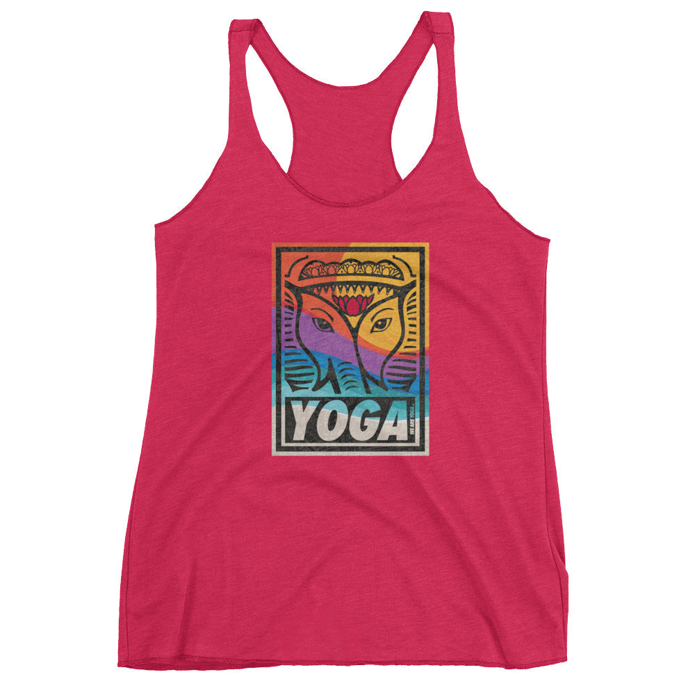 ONE FIRE STAMP-Women's Racerback Tank