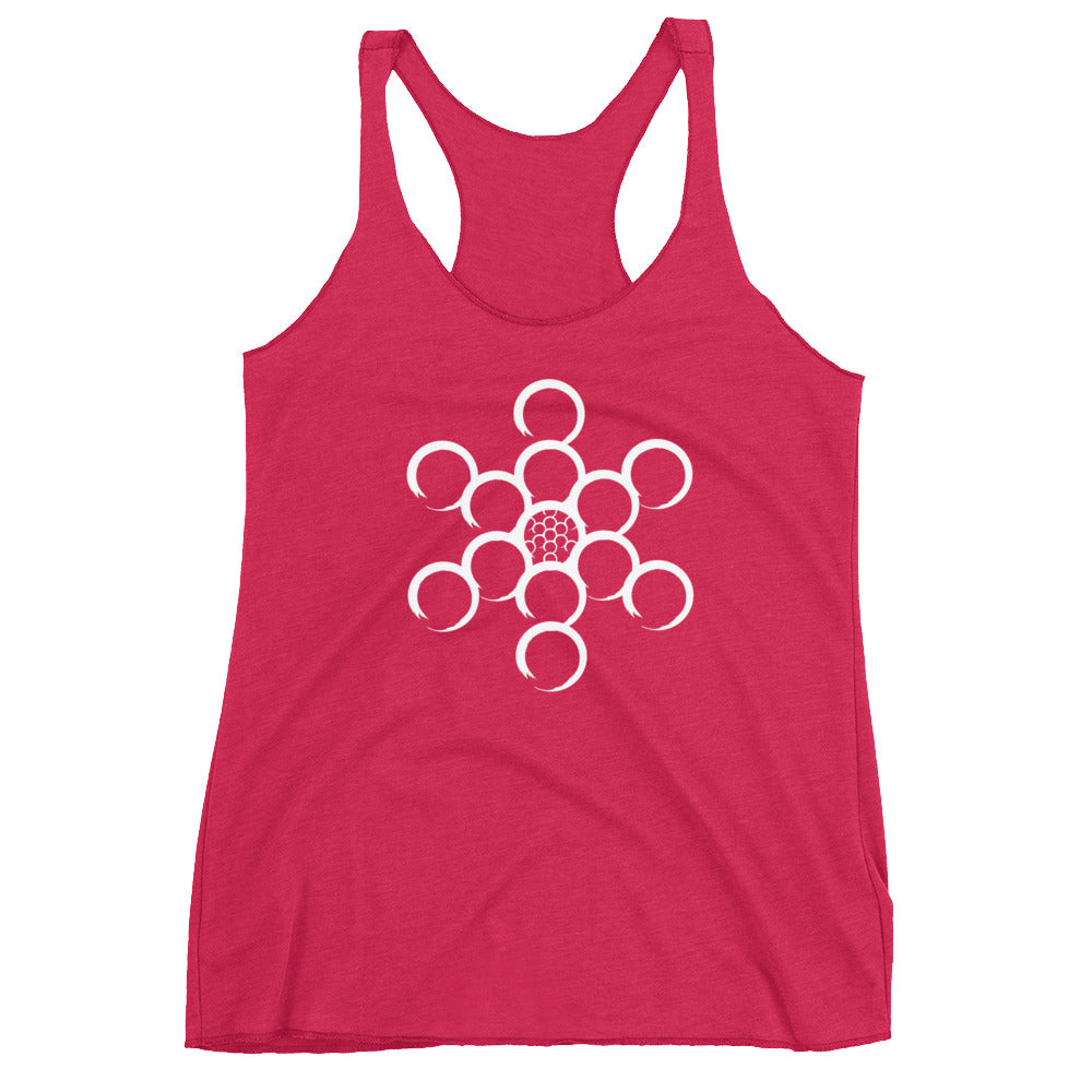 Yoga Golf Coach-Women's Racerback Tank