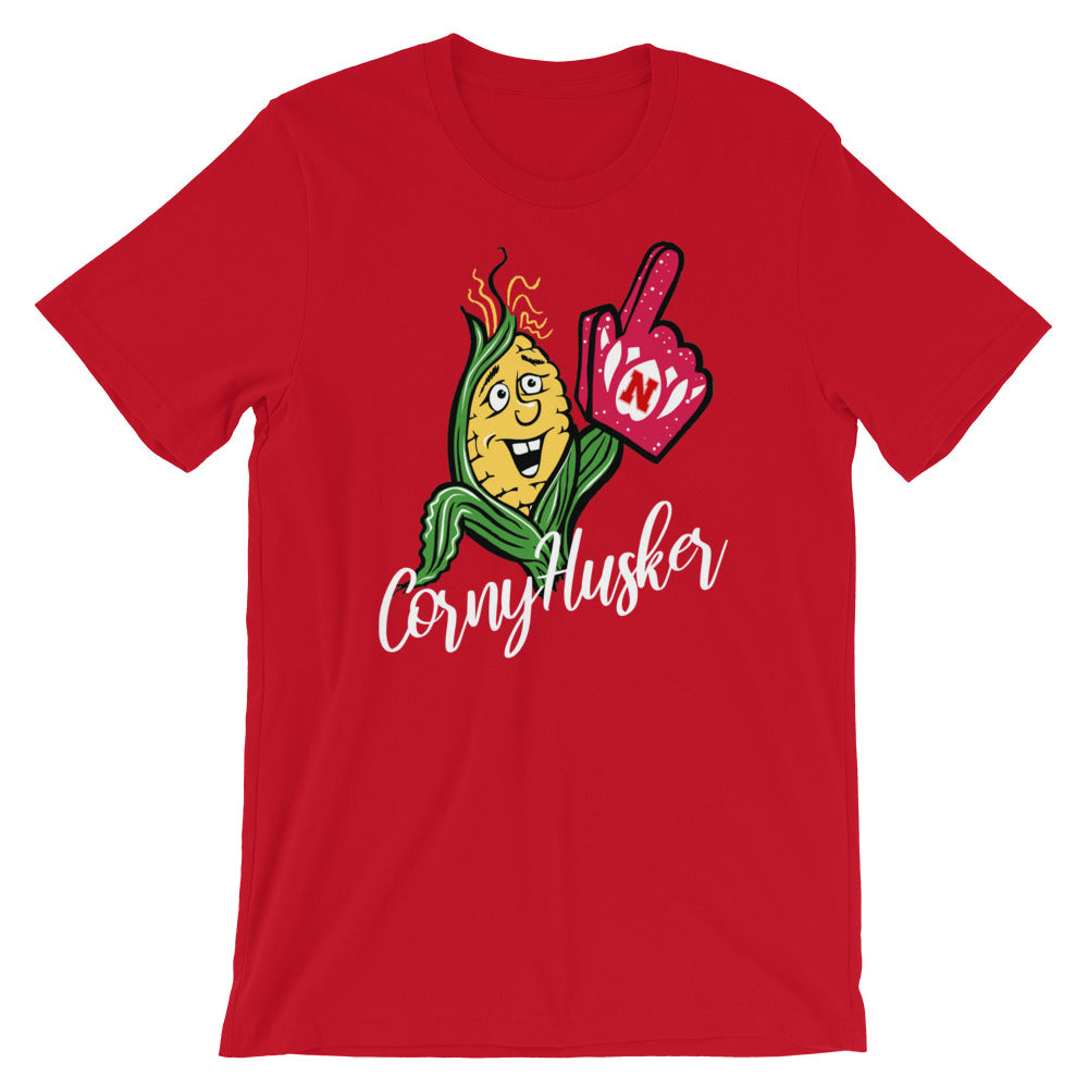 Corny Husker-Short-Sleeve Unisex T-Shirt