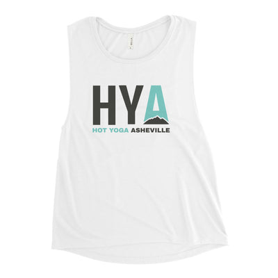 Hot Yoga Asheville-Ladies’ Muscle Tank