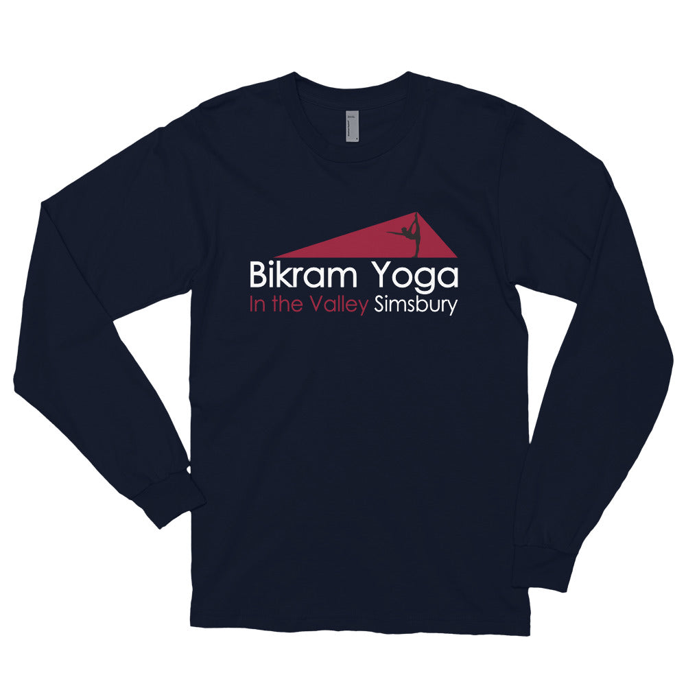 Bikram Yoga Simsbury-Long sleeve t-shirt