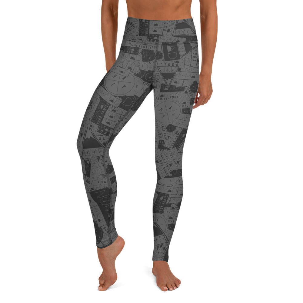 NYF Yoga Leggings - Grey