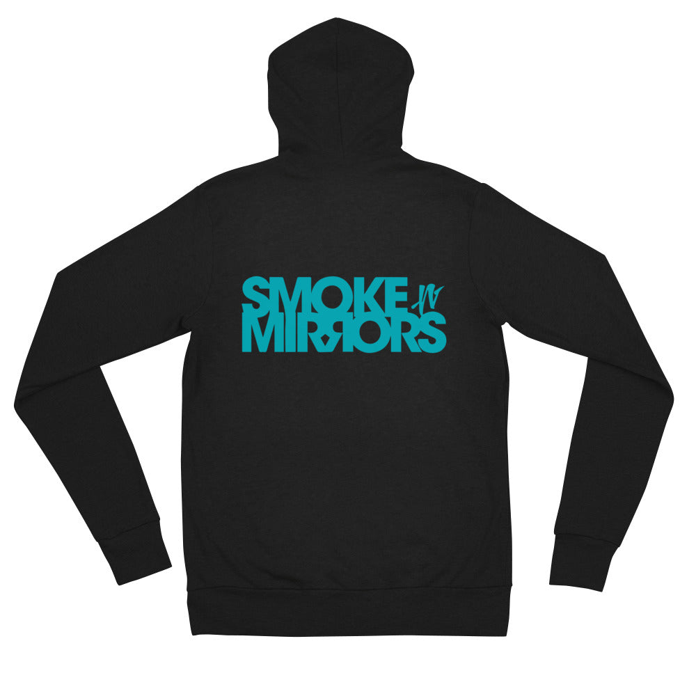 Smoke & Mirrors Fitness-Lightweight zip hoodie
