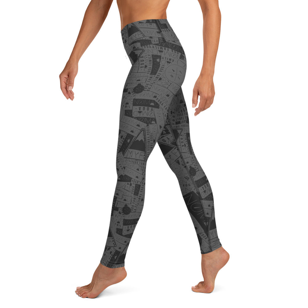 NYF Yoga Leggings - Grey