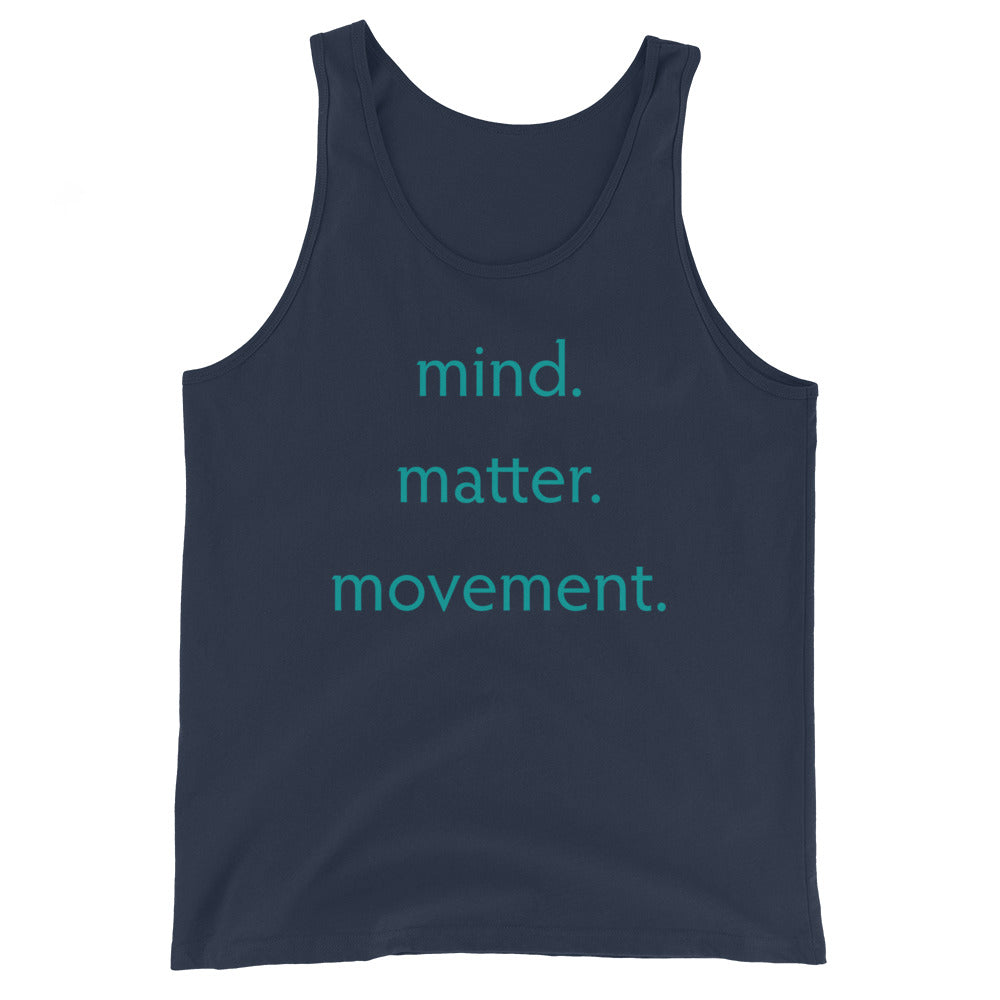M3Yoga-MMM Back Logo-Unisex  Tank Top