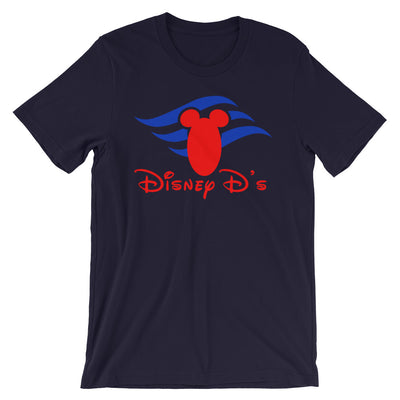Disney D's-Short-Sleeve Unisex T-Shirt