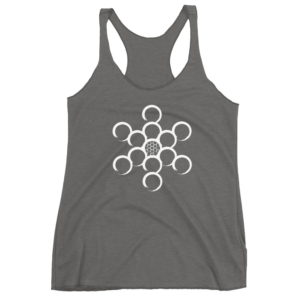 Yoga Golf Coach-Women's Racerback Tank