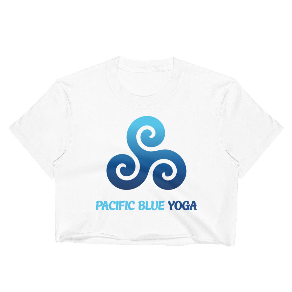 Pacific Blue Yoga-Women's Crop Top