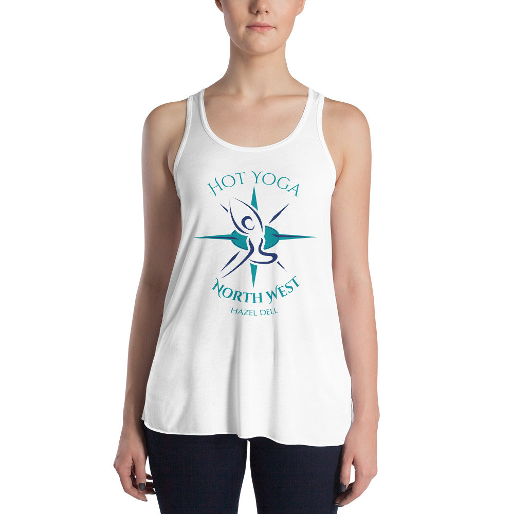 Hot Yoga North West-Women's Flowy Racerback Tank