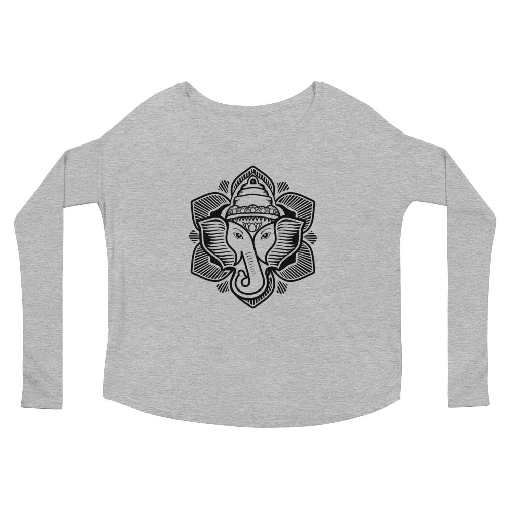 Elephant Lotus Flowy Longsleeve