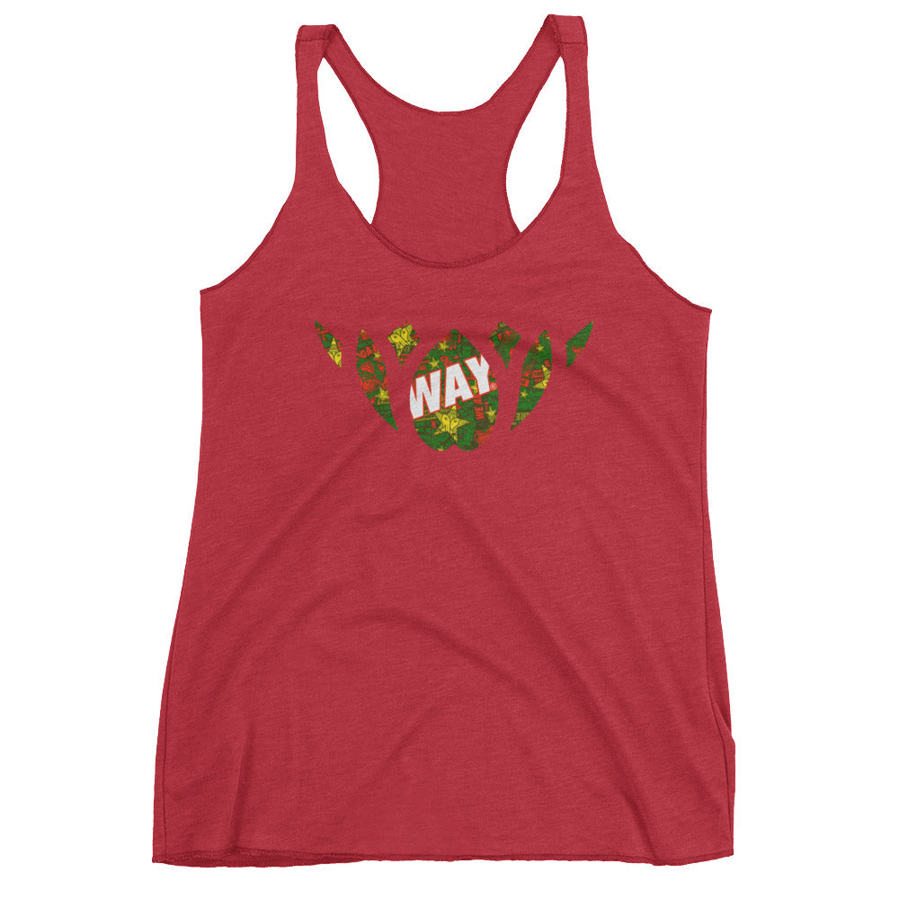 Rasta Lotus Tri-Blend Women's Tank