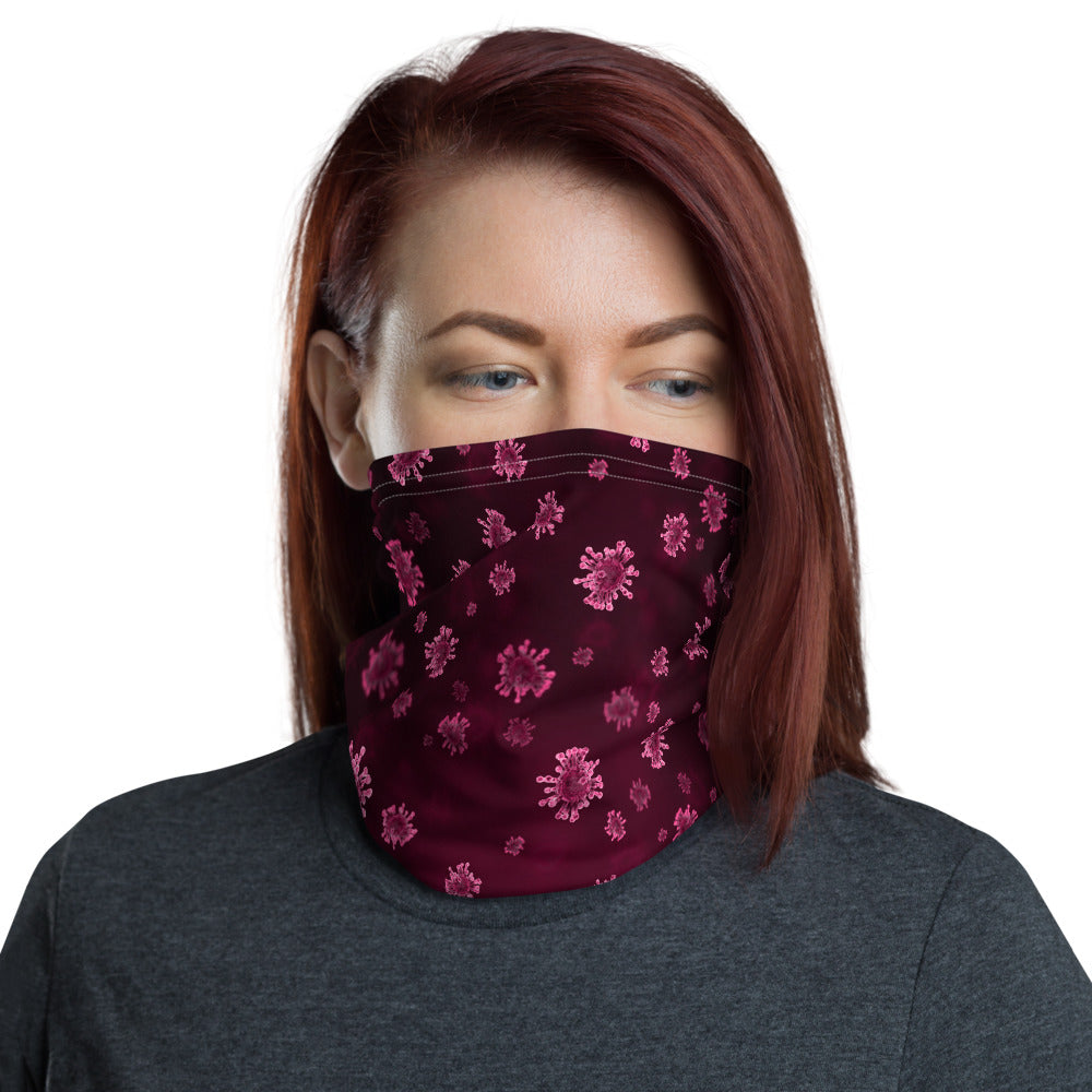 Covid Pink-Neck Gaiter