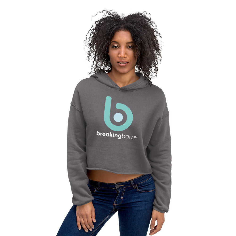 Breaking Barre-Crop Hoodie