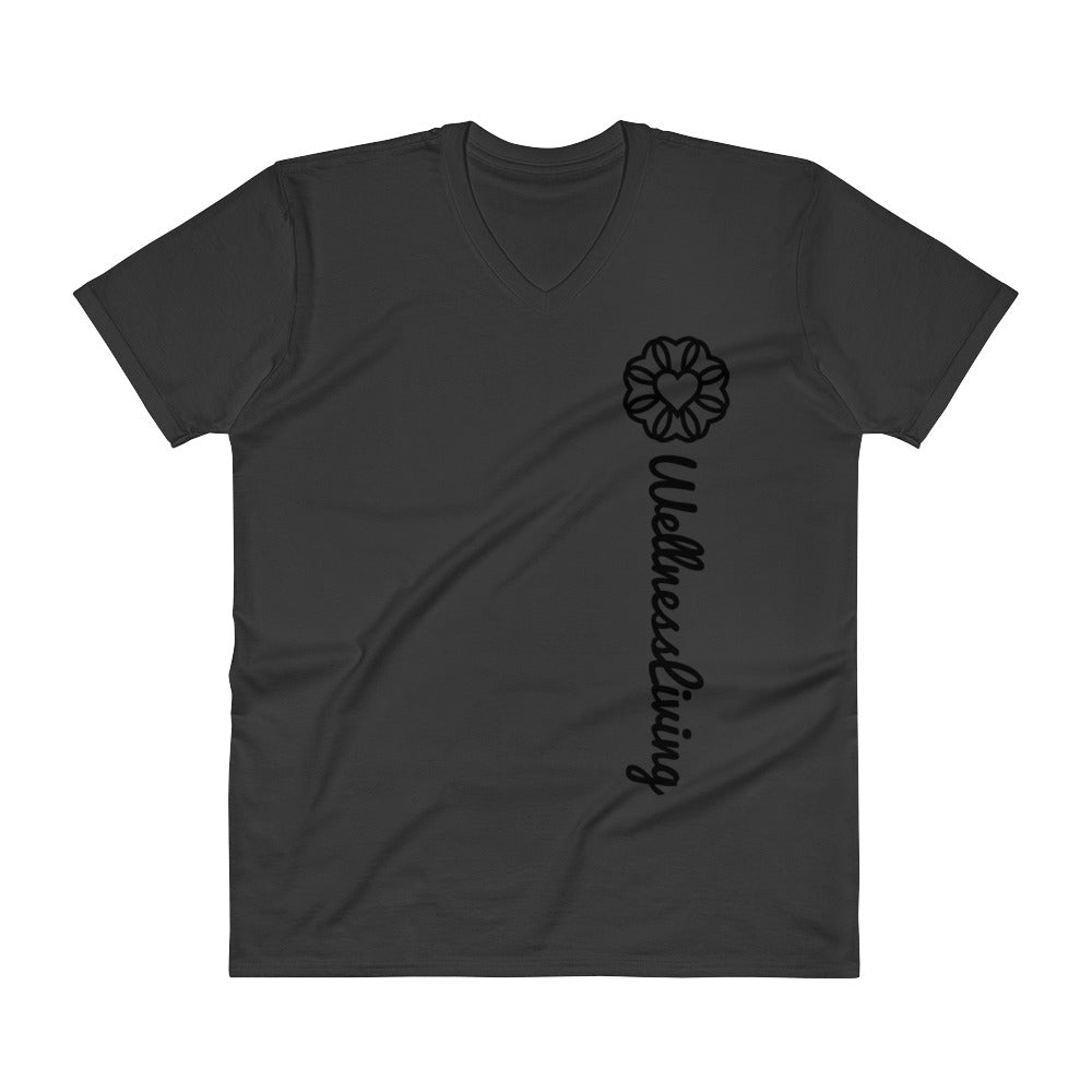 Wellness Living-V-Neck T-Shirt