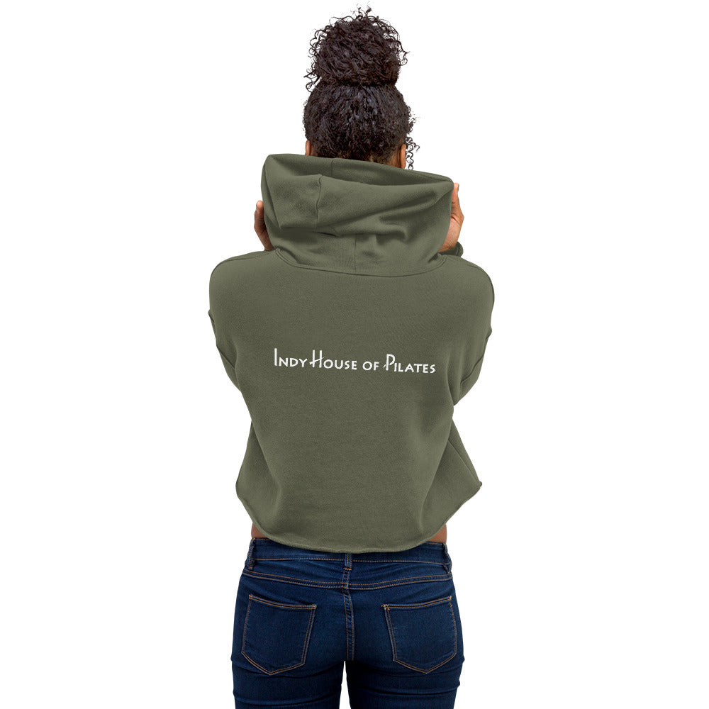 Indy House Of Pilates-Crop Hoodie