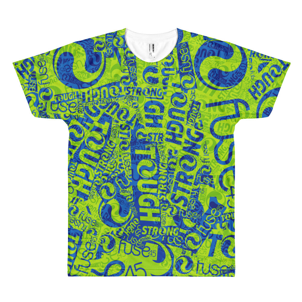 Fuse45-Allover Print Men's T-Shirt