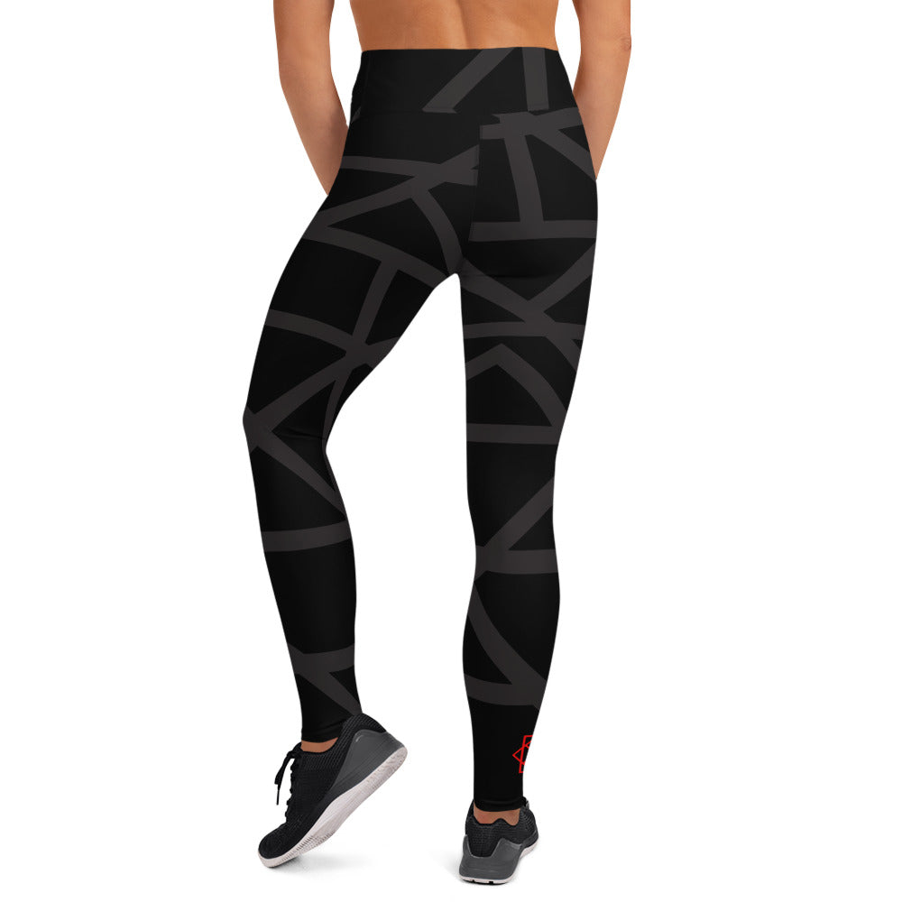 Siddhi School Black Geo Leggings