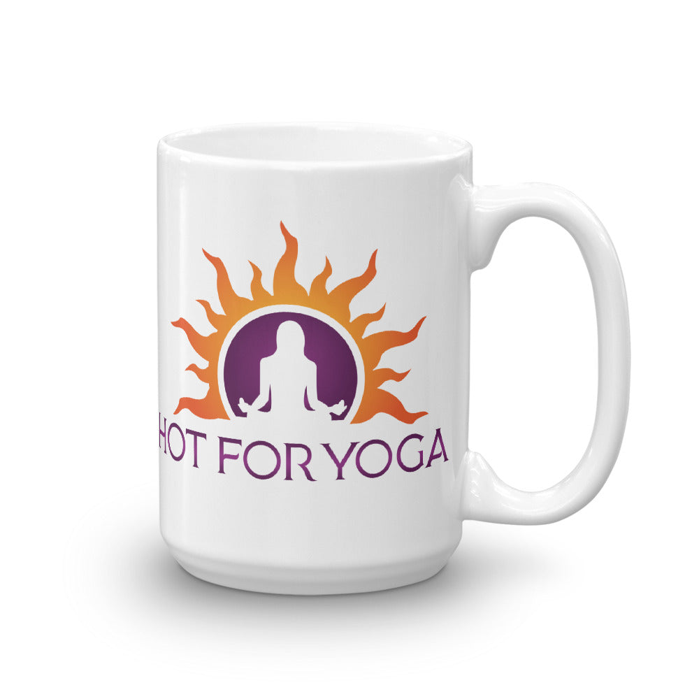 Hot For Yoga-Mug