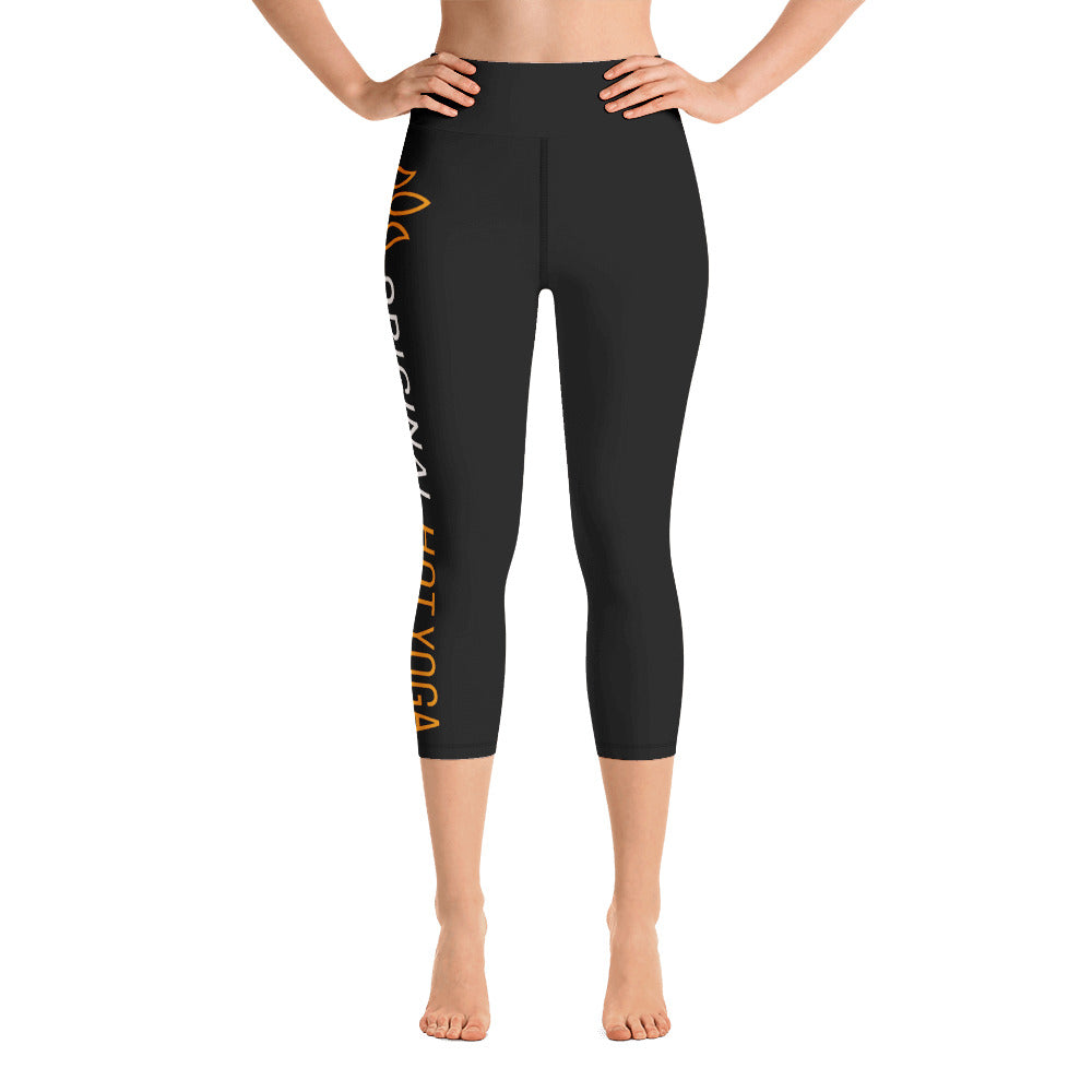 Original Hot Yoga Traverse City-DTL Logo Capri Leggings