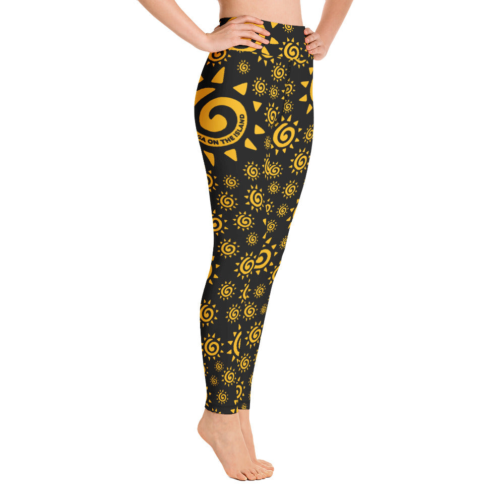 Hot Yoga On The Island-RS4 Leggings