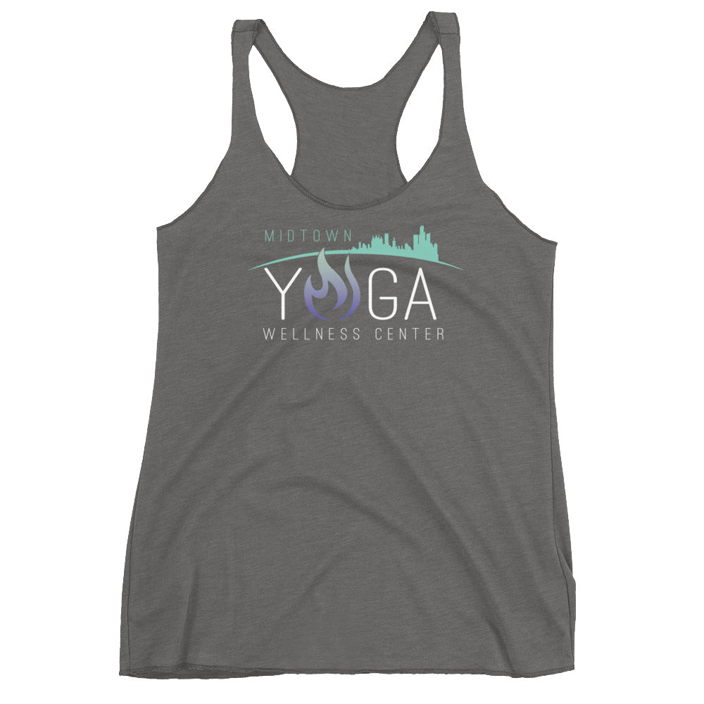 Midtown Yoga Wellness Center-Women's Racerback Tank