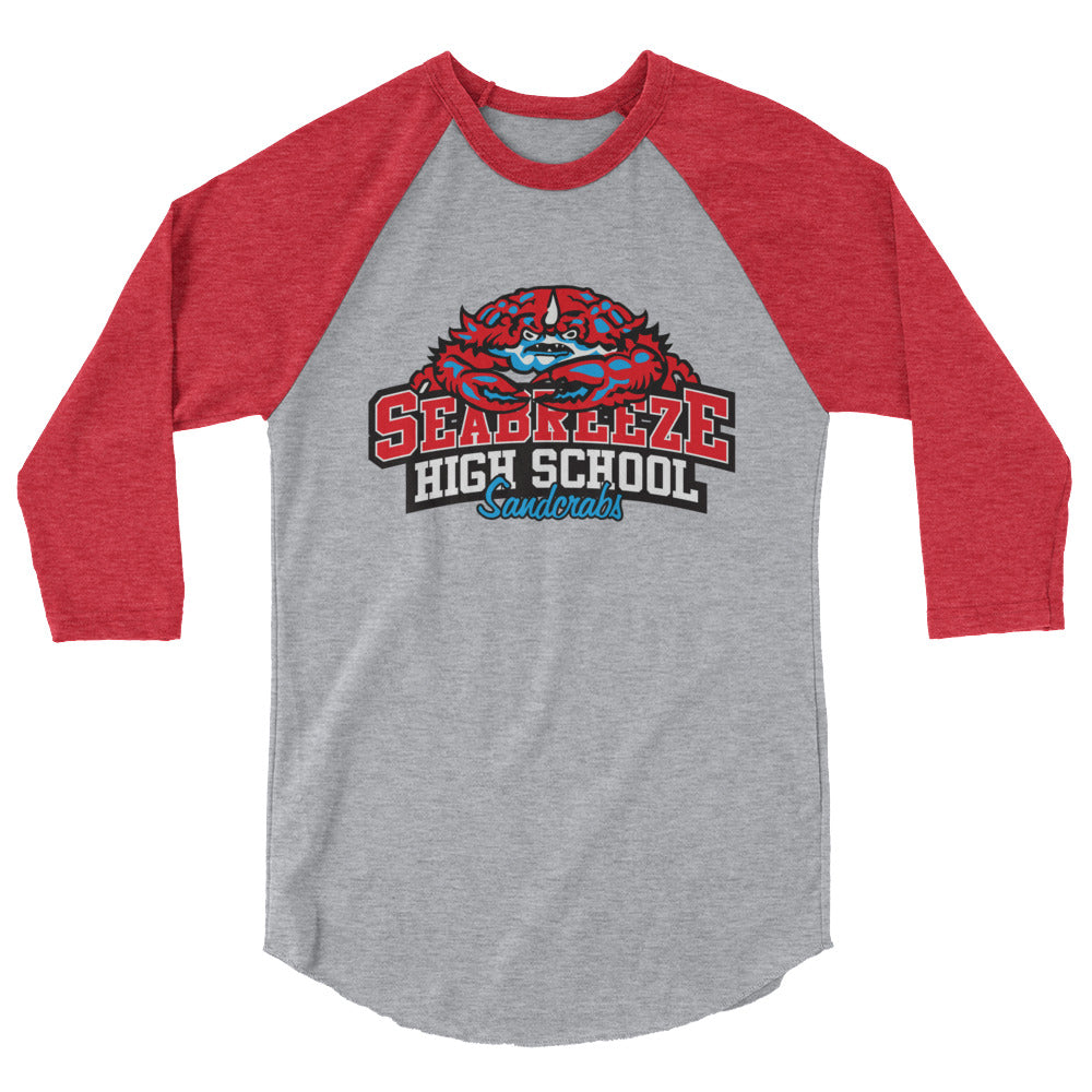 Seabreeze High School-3/4 Sleeve Raglan Shirt