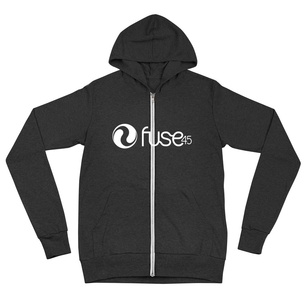 Fuse45-Unisex zip hoodie