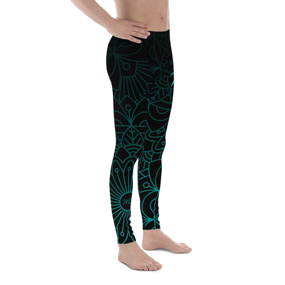 M3Yoga-Pattern Men's Leggings