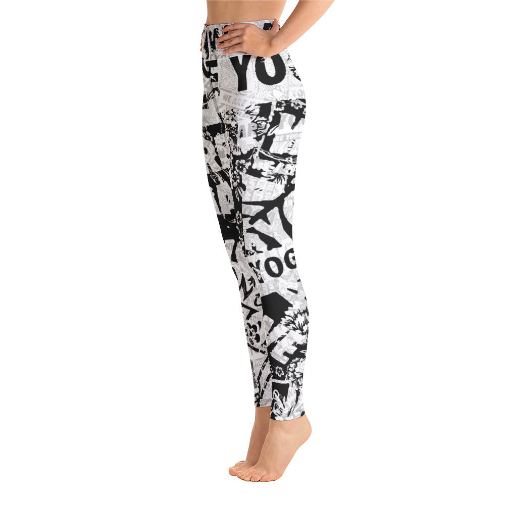 WAYdecay B&W3 Yoga Leggings