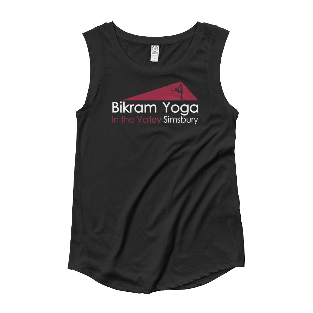 Bikram Yoga Simsbury-Ladies’ Cap Sleeve T-Shirt