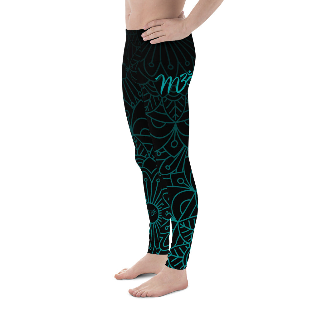 M3Yoga-Pattern Men's Leggings