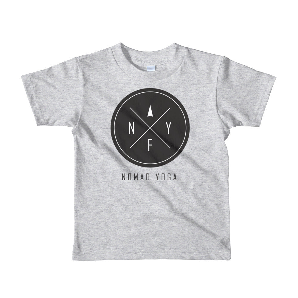 NOMAD YOGA-Short sleeve kids t-shirt