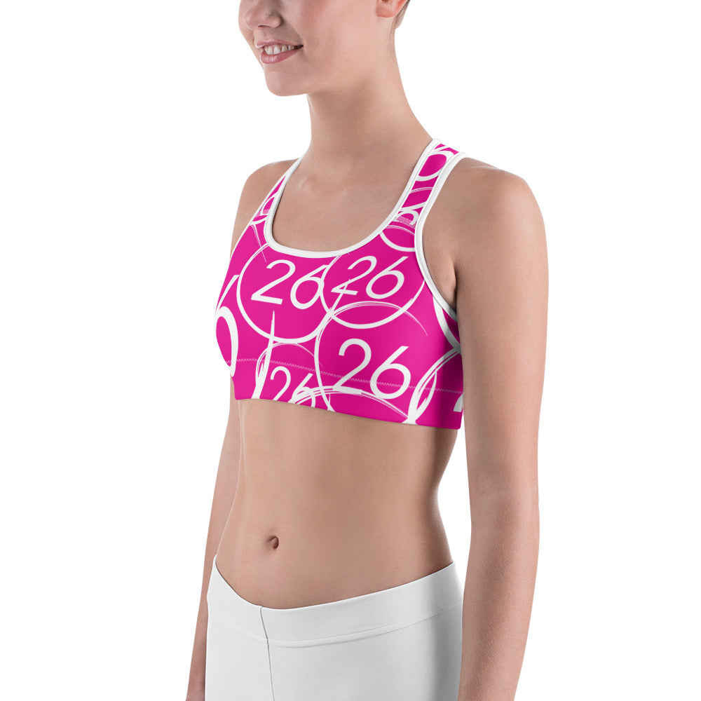 Turbo26-Sports Bra Pink 26