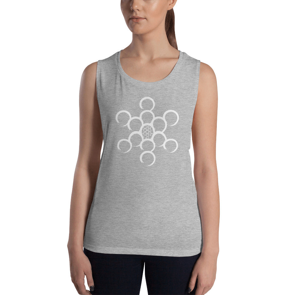 Yoga Golf Coach-Ladies’ Muscle Tank