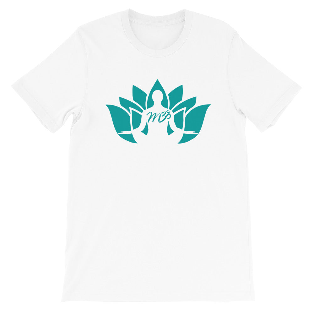 M3Yoga-Lotus-Short-Sleeve Unisex T-Shirt