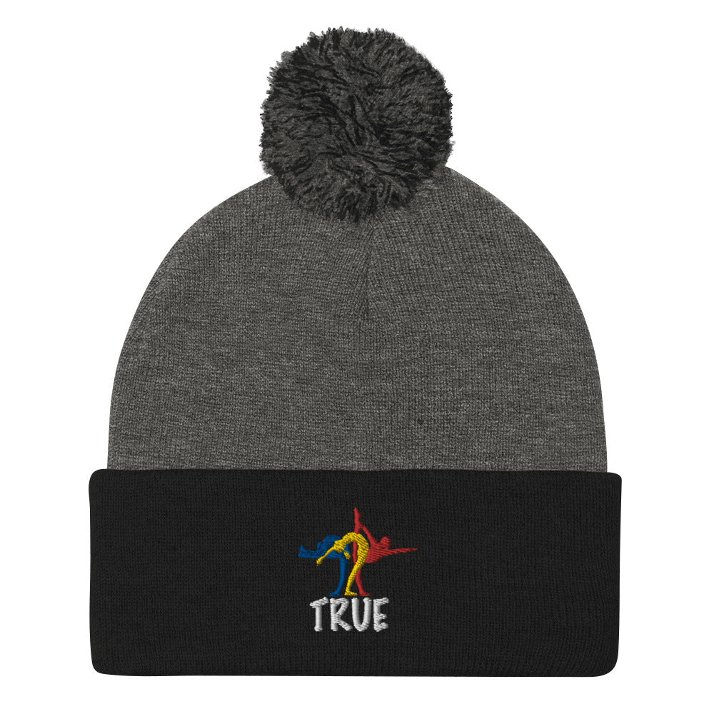 True Bikram Yoga-Pom-Pom Beanie